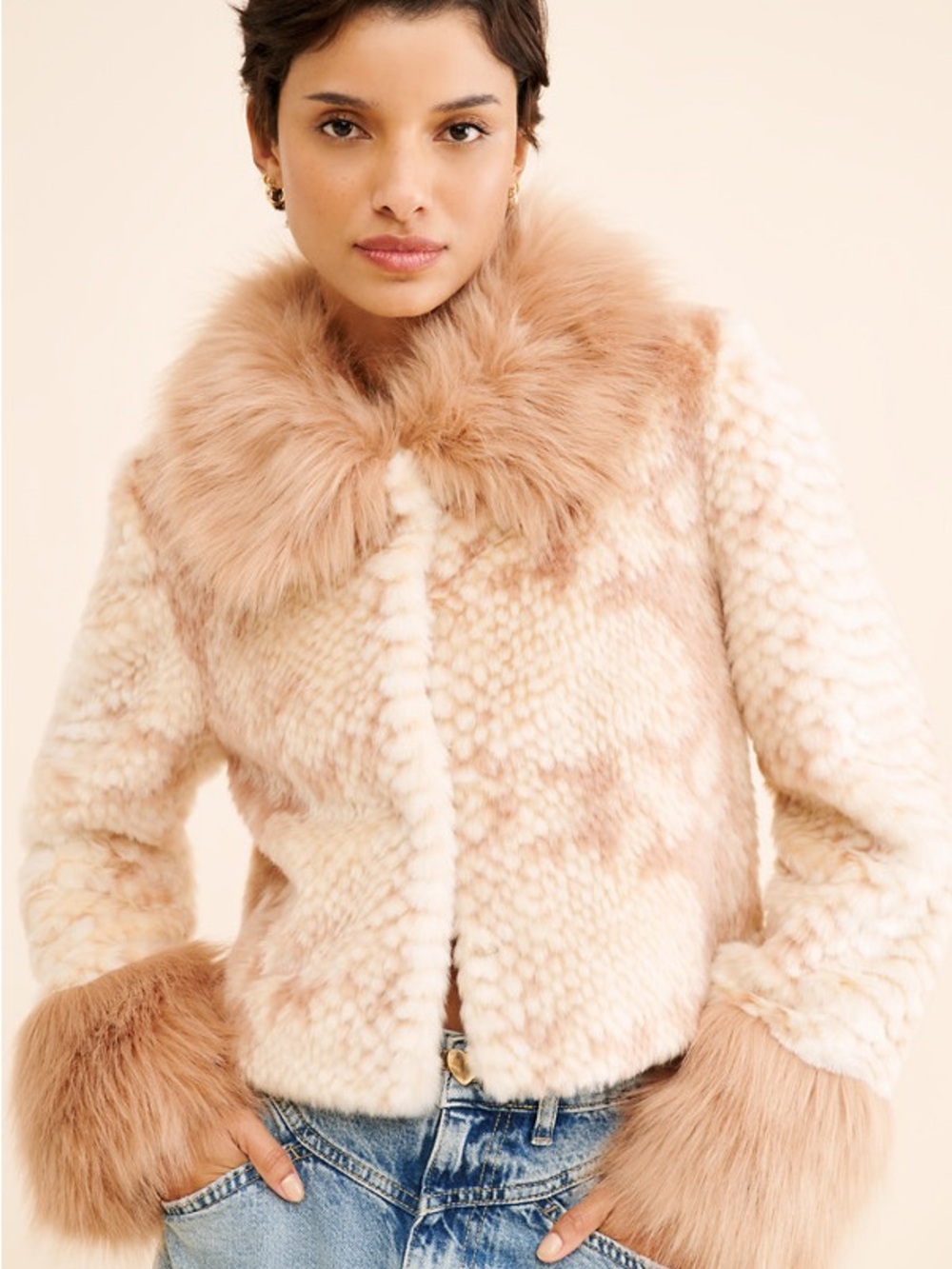 Nuuly x Unreal Fur Hidden Tiger Jacket| Medium